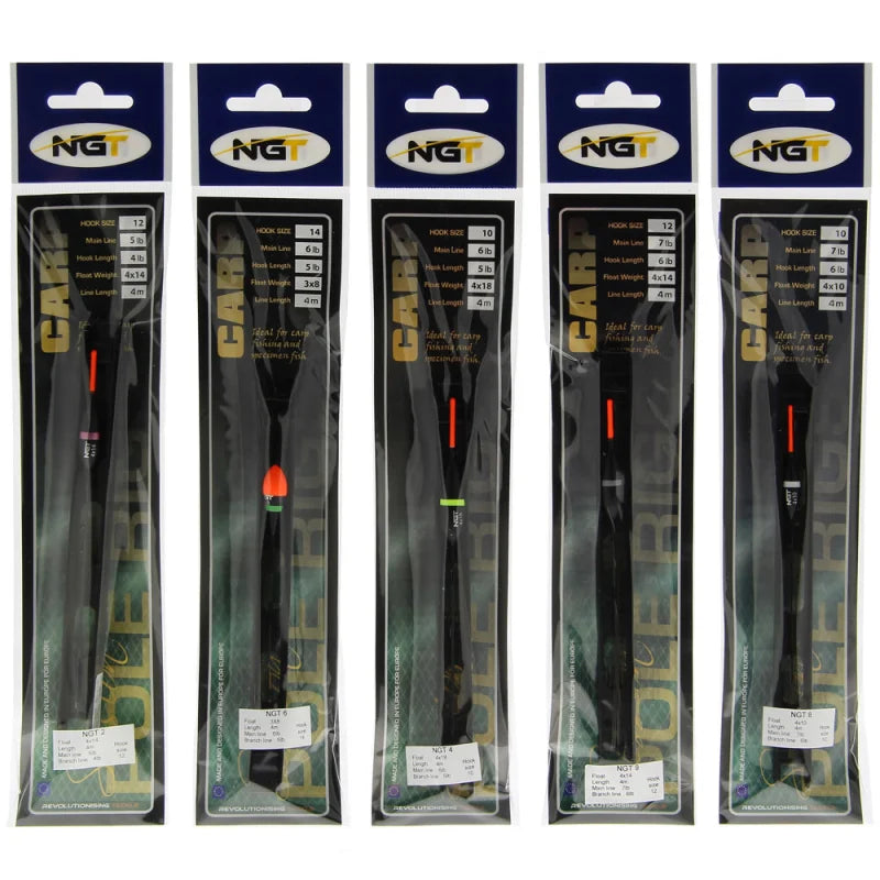 NGT Carp Pole Rigs